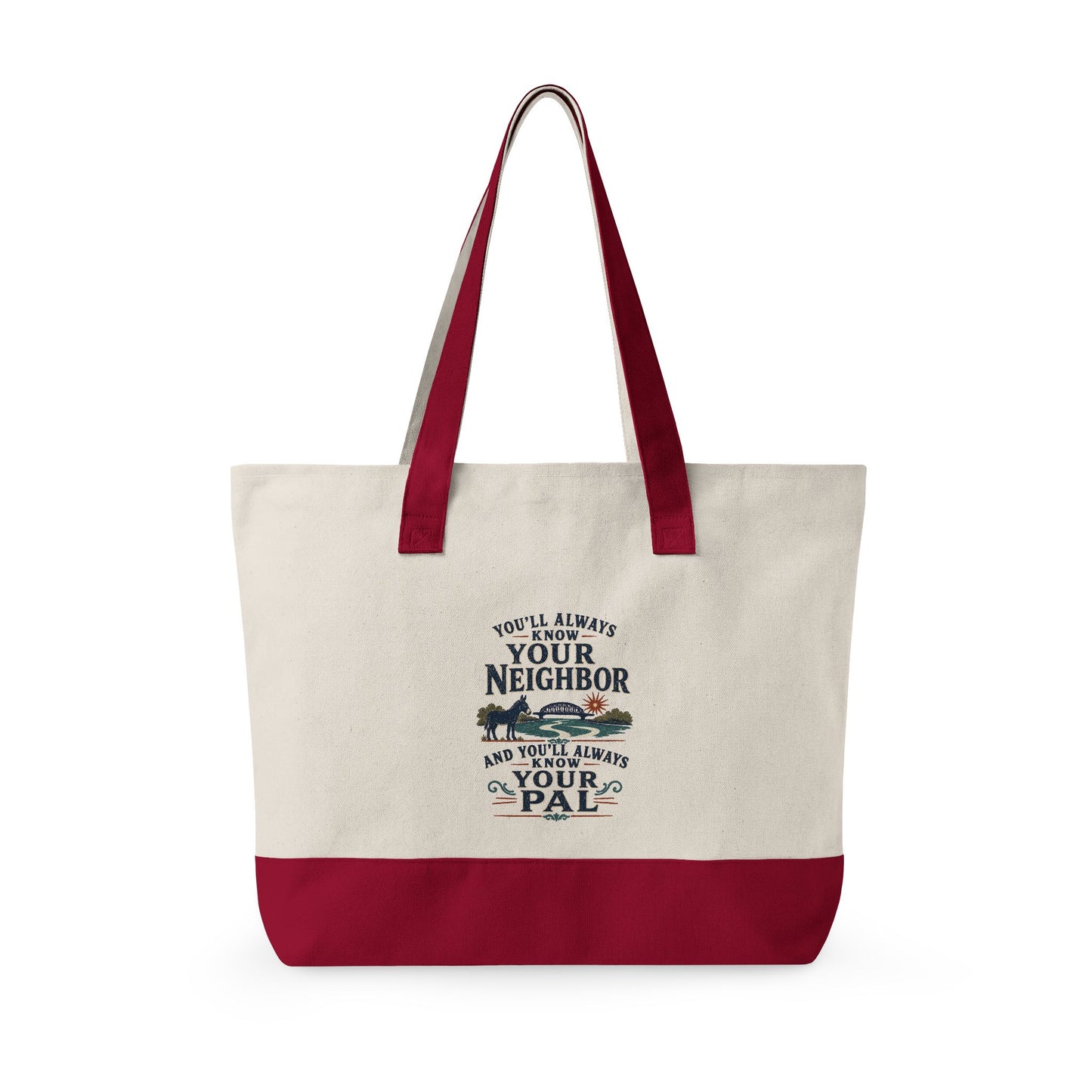 Canvas Tote - Waterford Erie Canal