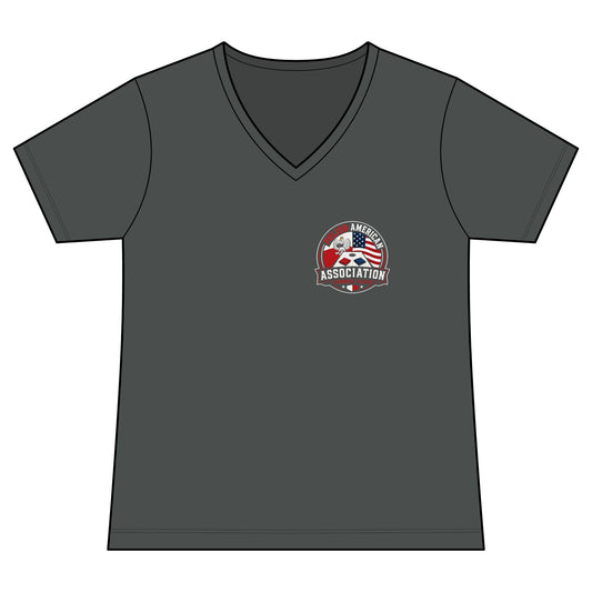 Polish American Cornhole League Women's V-Neck Tee