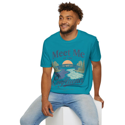 Confluence Graphic T-Shirt — "Meet Me at the Confluence" Waterford, NY Nature Tee