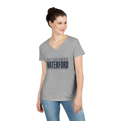There's Something in the Waterford V-Neck T-Shirt — Women's Local Pride Tee