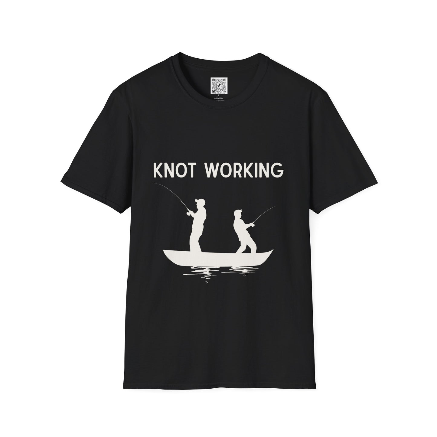 Knot Working Fishing T-Shirt - Punny Tee