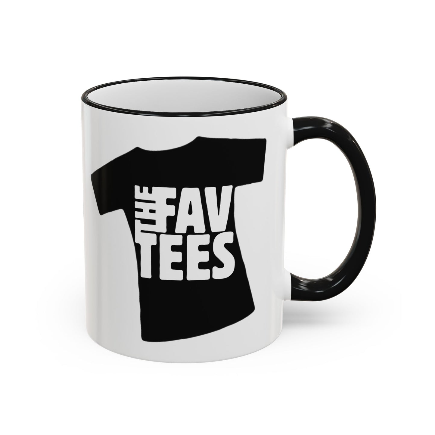 Black Accent Mug The Fav Tees – 11oz & 15oz