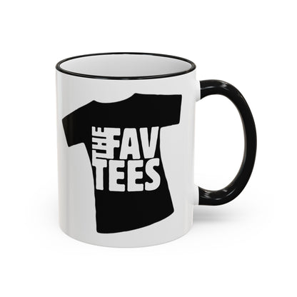 Black Accent Mug The Fav Tees – 11oz & 15oz