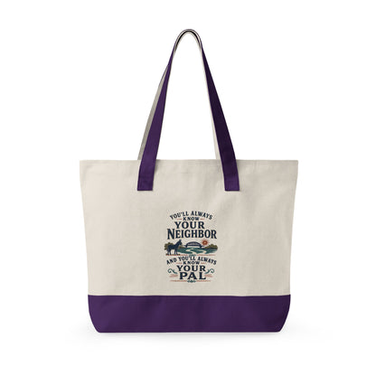 Canvas Tote - Waterford Erie Canal