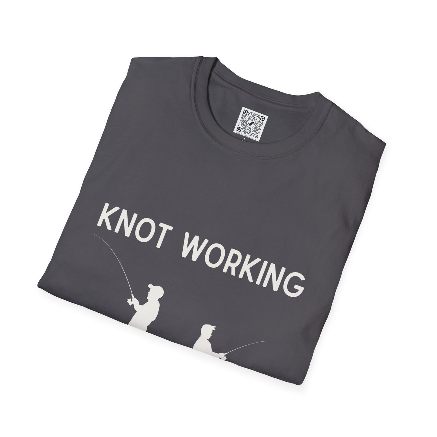 Knot Working Fishing T-Shirt - Punny Tee