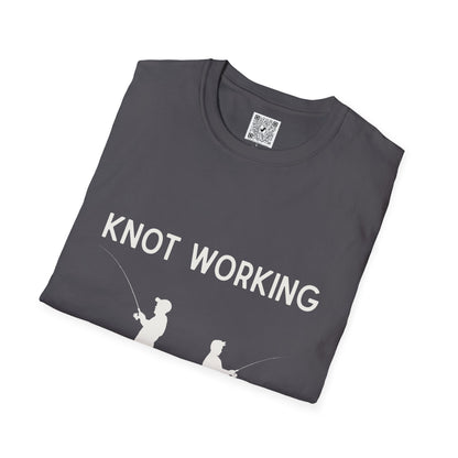 Knot Working Fishing T-Shirt - Punny Tee
