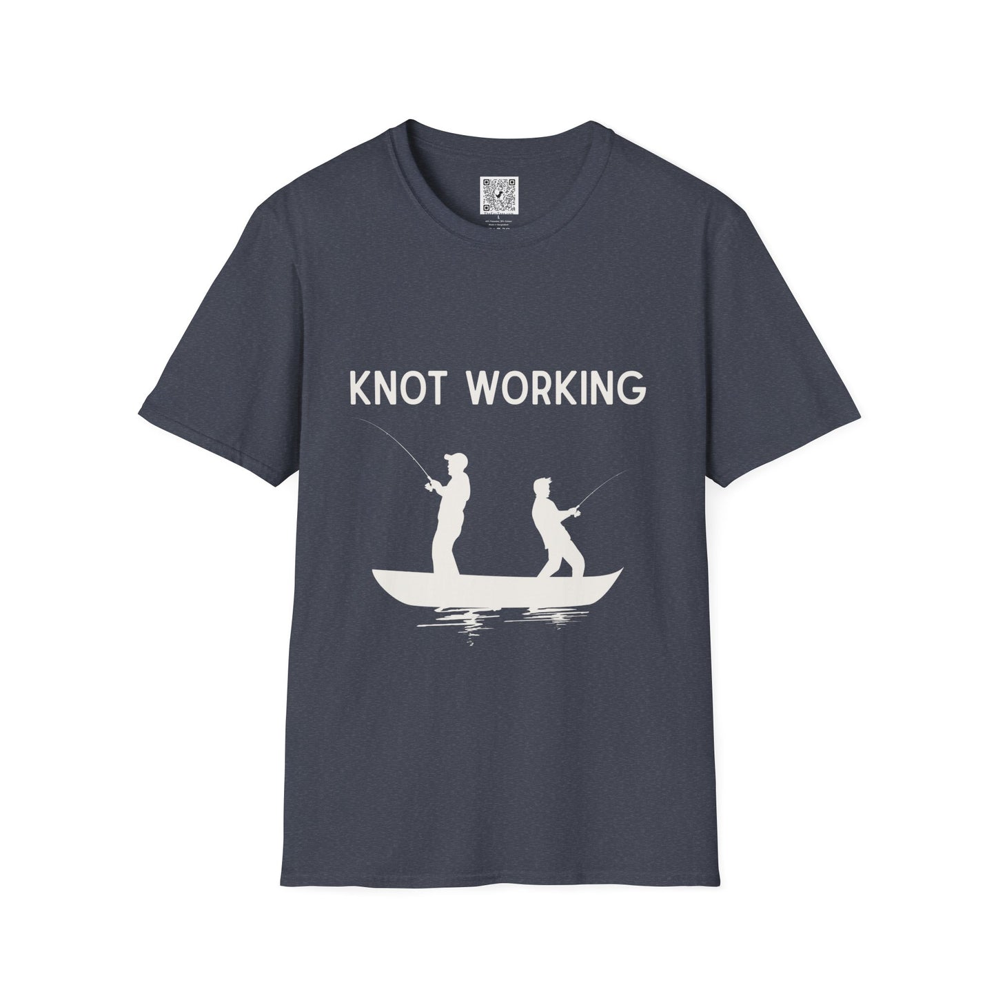 Knot Working Fishing T-Shirt - Punny Tee