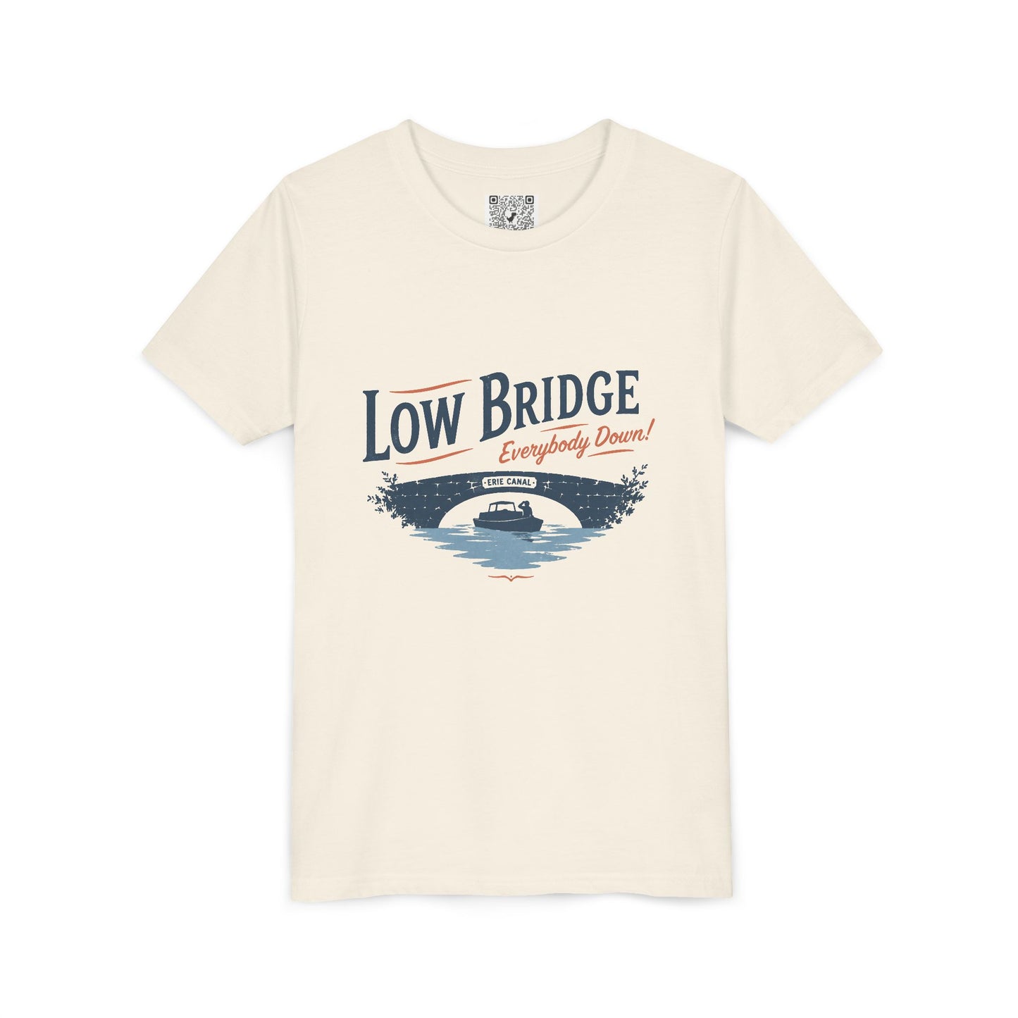 Low Bridge Everybody Down - Erie Canal Youth Tee
