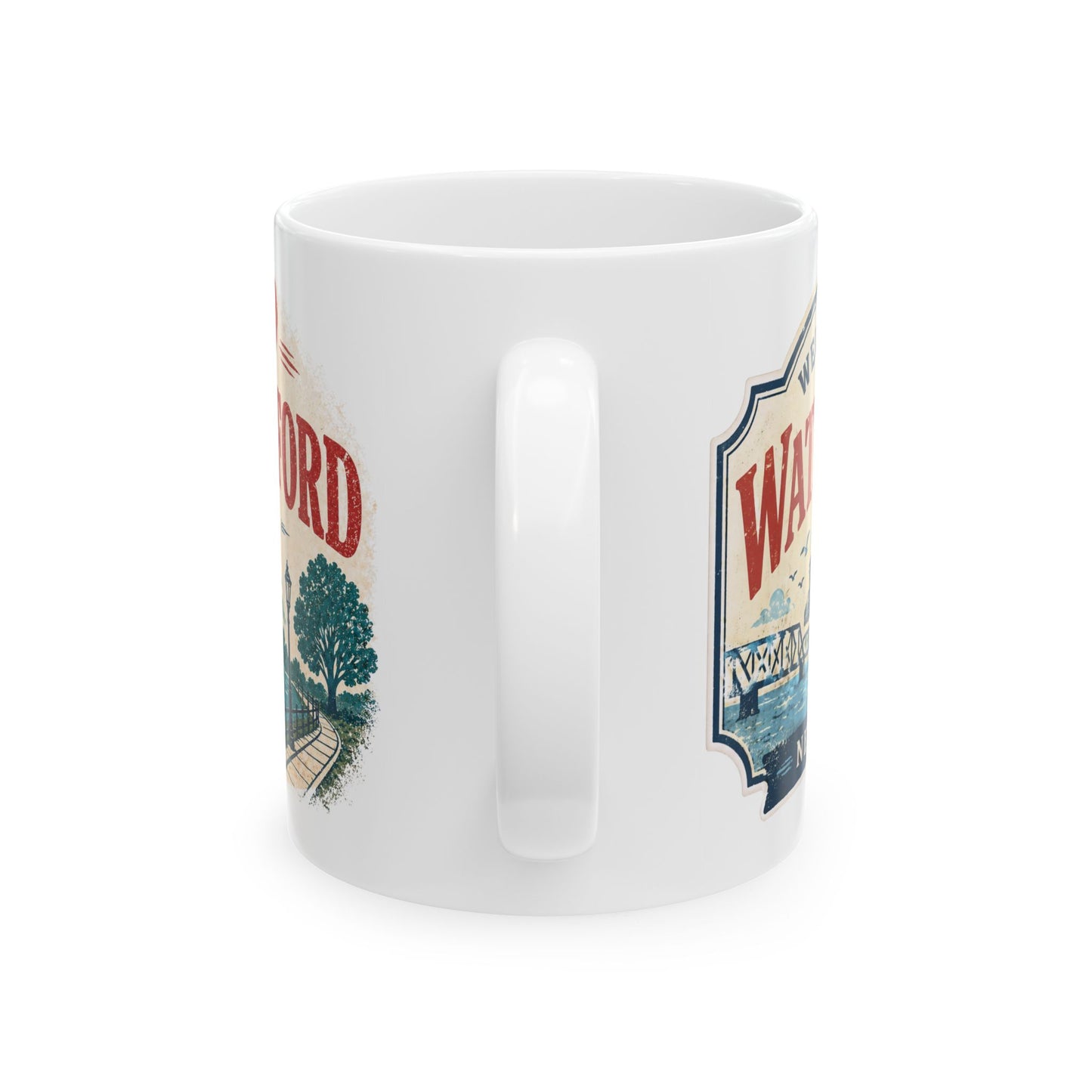 Ceramic Mug – "I love Waterford, NY" 11oz/15oz