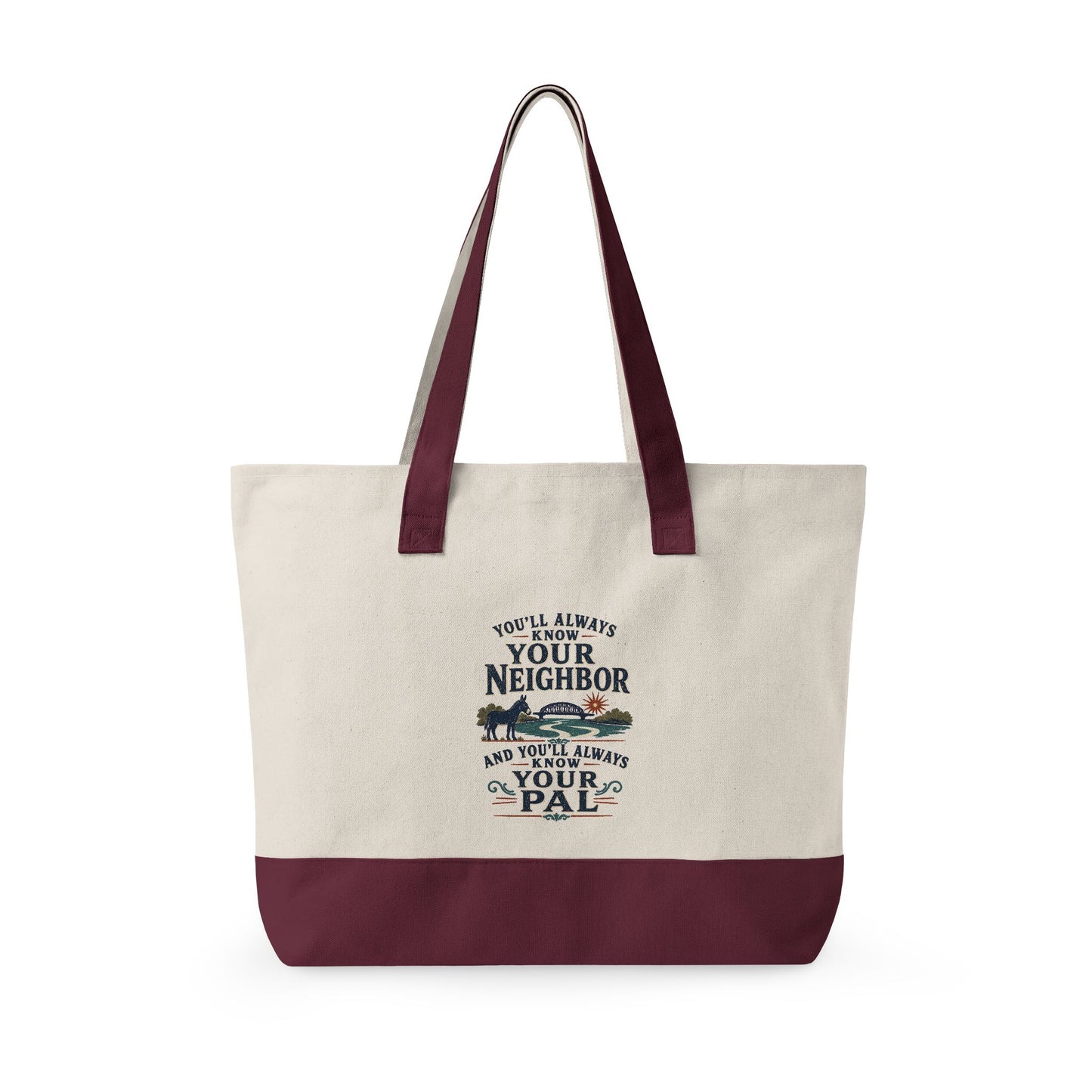 Canvas Tote - Waterford Erie Canal