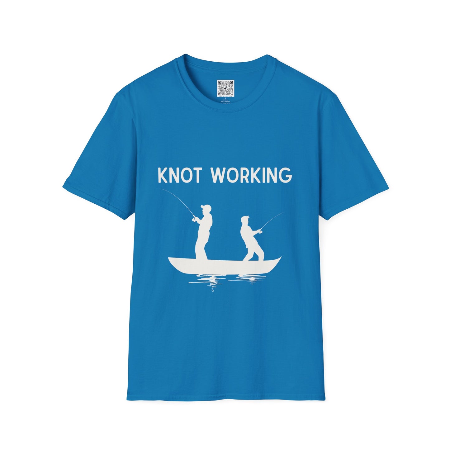 Knot Working Fishing T-Shirt - Punny Tee