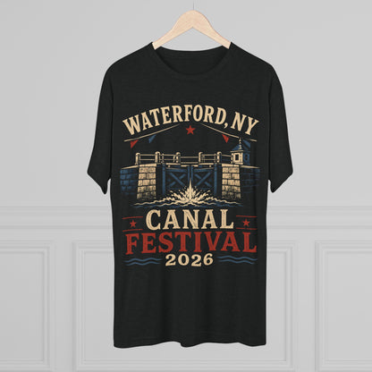 Canal Festival T‑Shirt — Waterford NY 2026 Vintage Canal Lock Tee