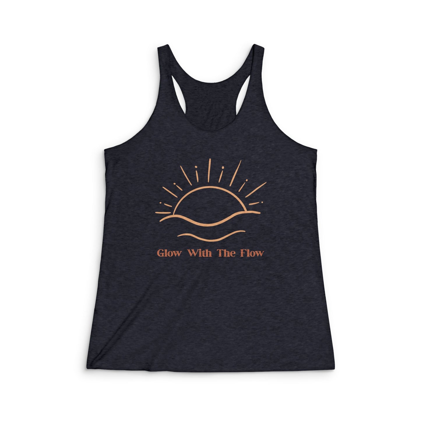 Racerback Tank - "Glow with the Flow"