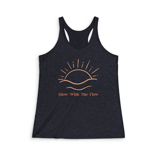 Racerback Tank - "Glow with the Flow"