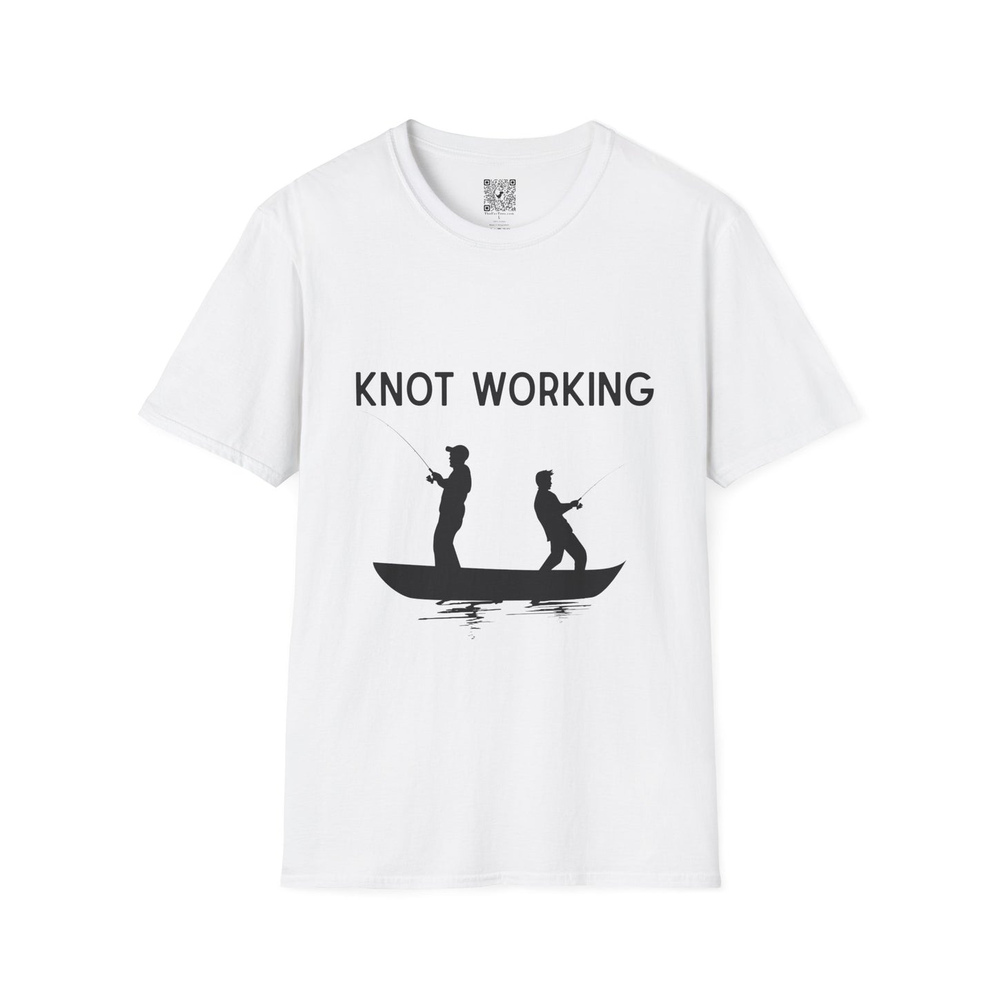 Knot Working Fishing T-Shirt - Punny Tee