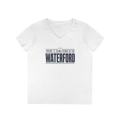 There's Something in the Waterford V-Neck T-Shirt — Women's Local Pride Tee