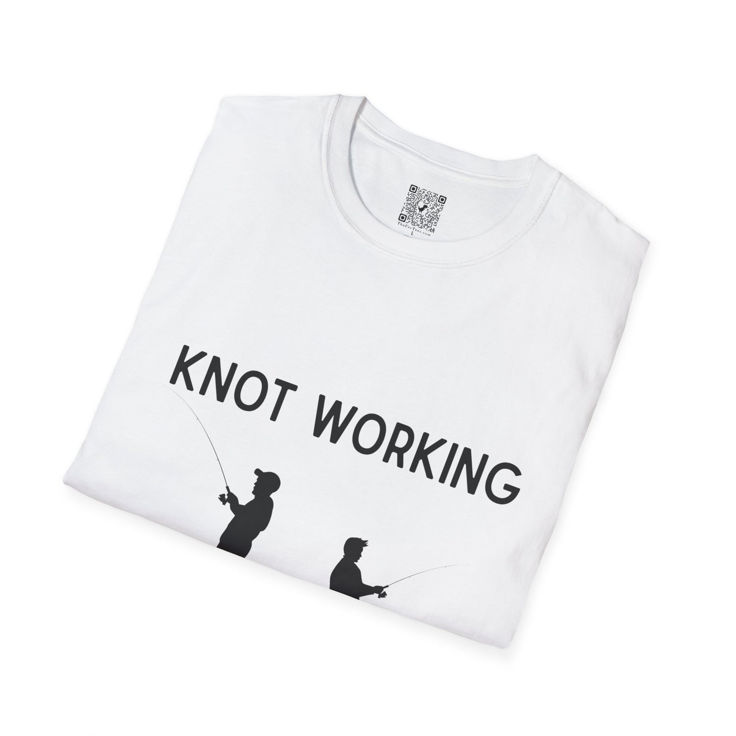 Knot Working Fishing T-Shirt - Punny Tee