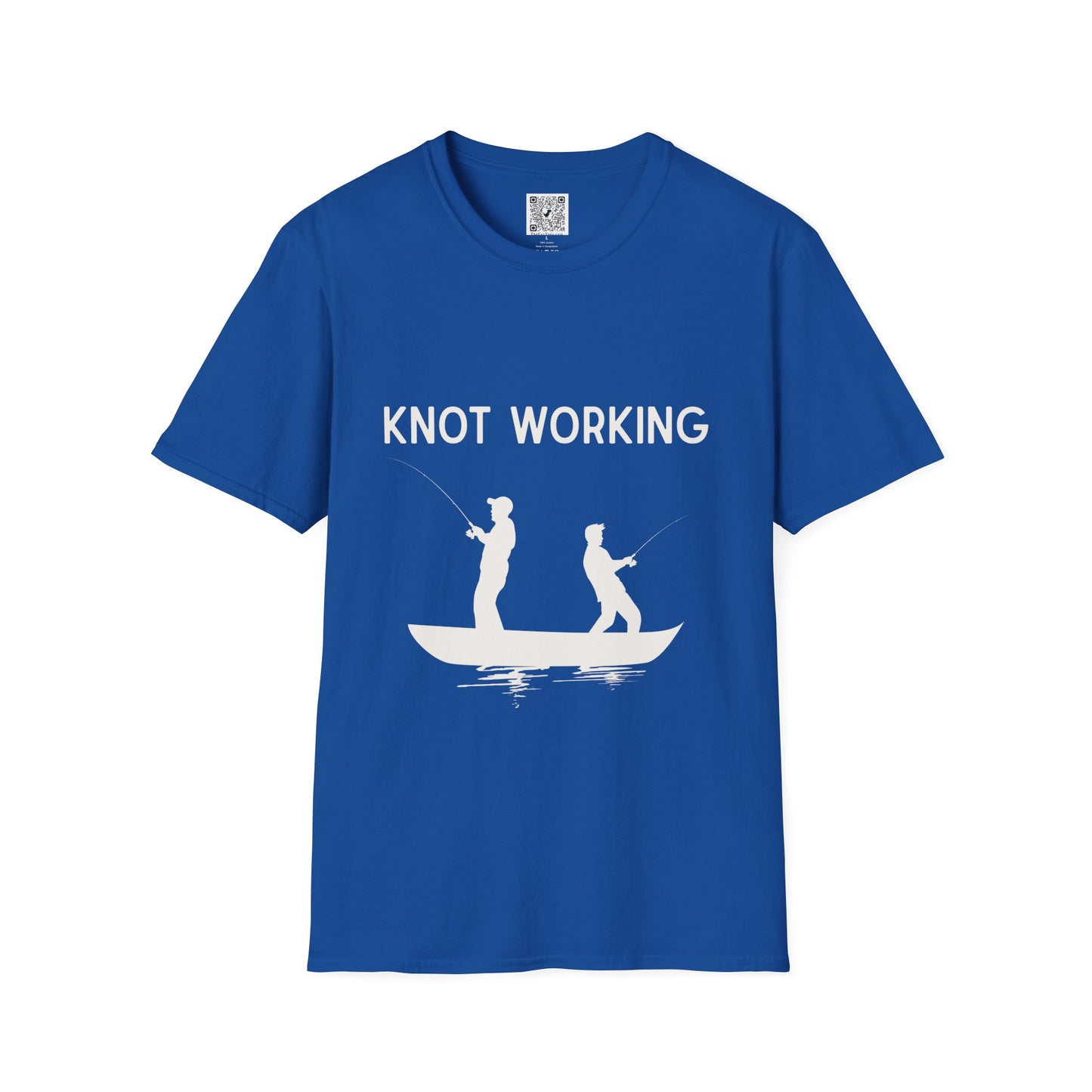 Knot Working Fishing T-Shirt - Punny Tee