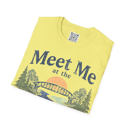 Confluence Graphic T-Shirt — "Meet Me at the Confluence" Waterford, NY Nature Tee