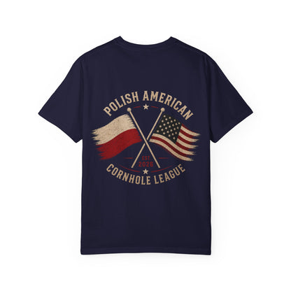 Polish American Cornhole League T-Shirt