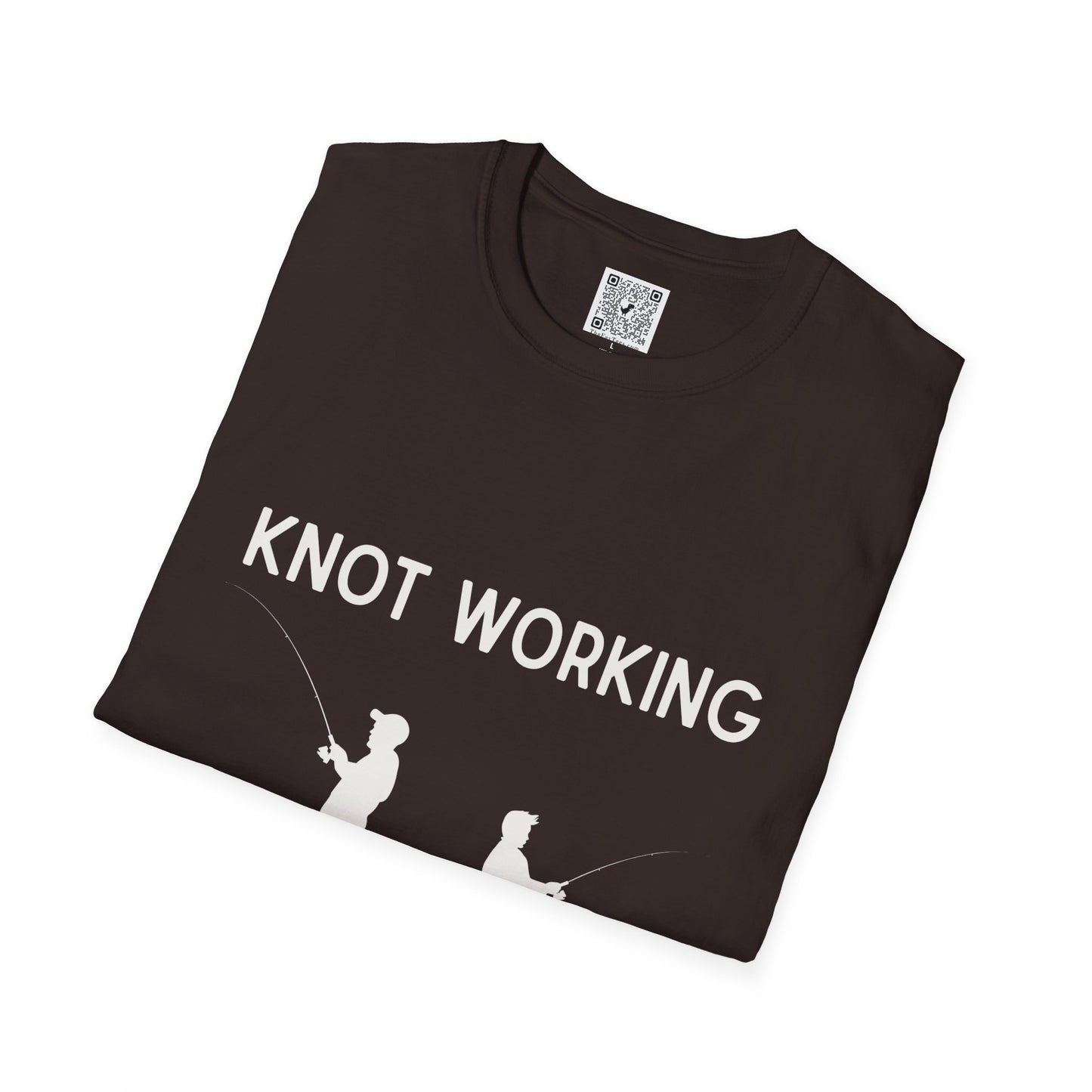 Knot Working Fishing T-Shirt - Punny Tee