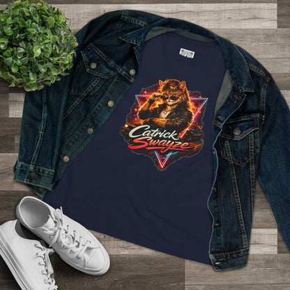 Catrick Swayze Graphic Women's T‑Shirt
