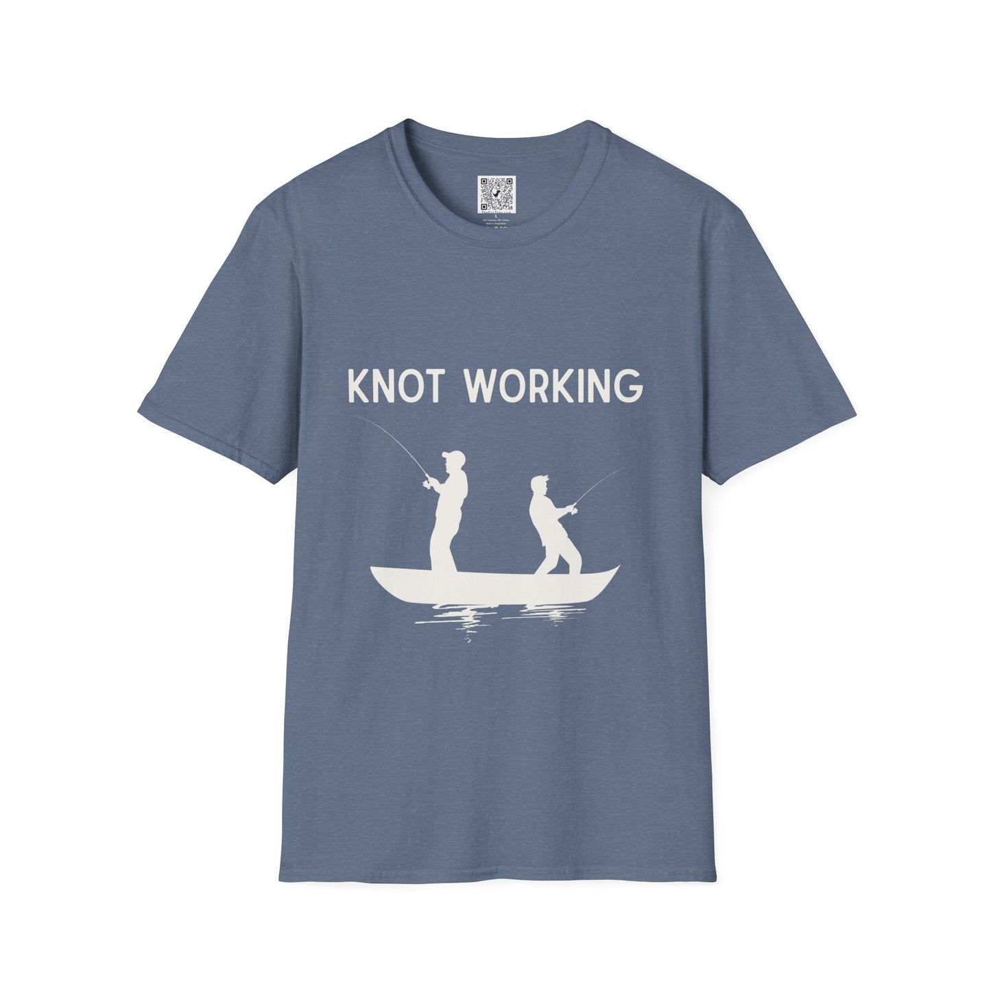 Knot Working Fishing T-Shirt - Punny Tee