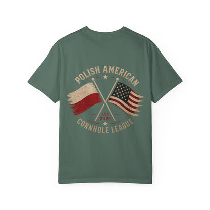 Polish American Cornhole League T-Shirt