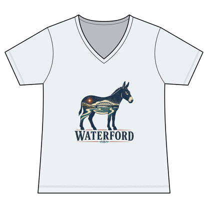 Waterford Erie Canal V-Neck Women's Tee