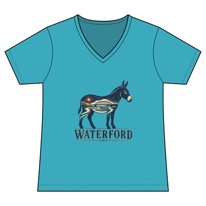 Waterford Erie Canal V-Neck Women's Tee