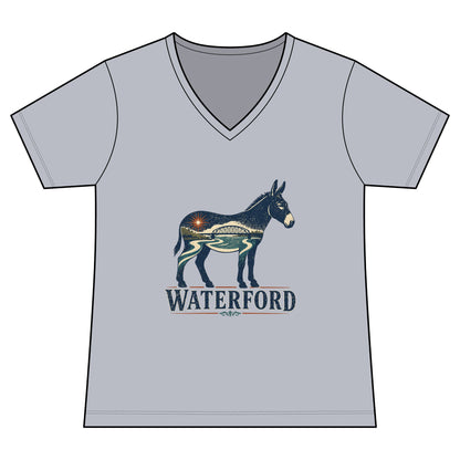 Waterford Erie Canal V-Neck Women's Tee