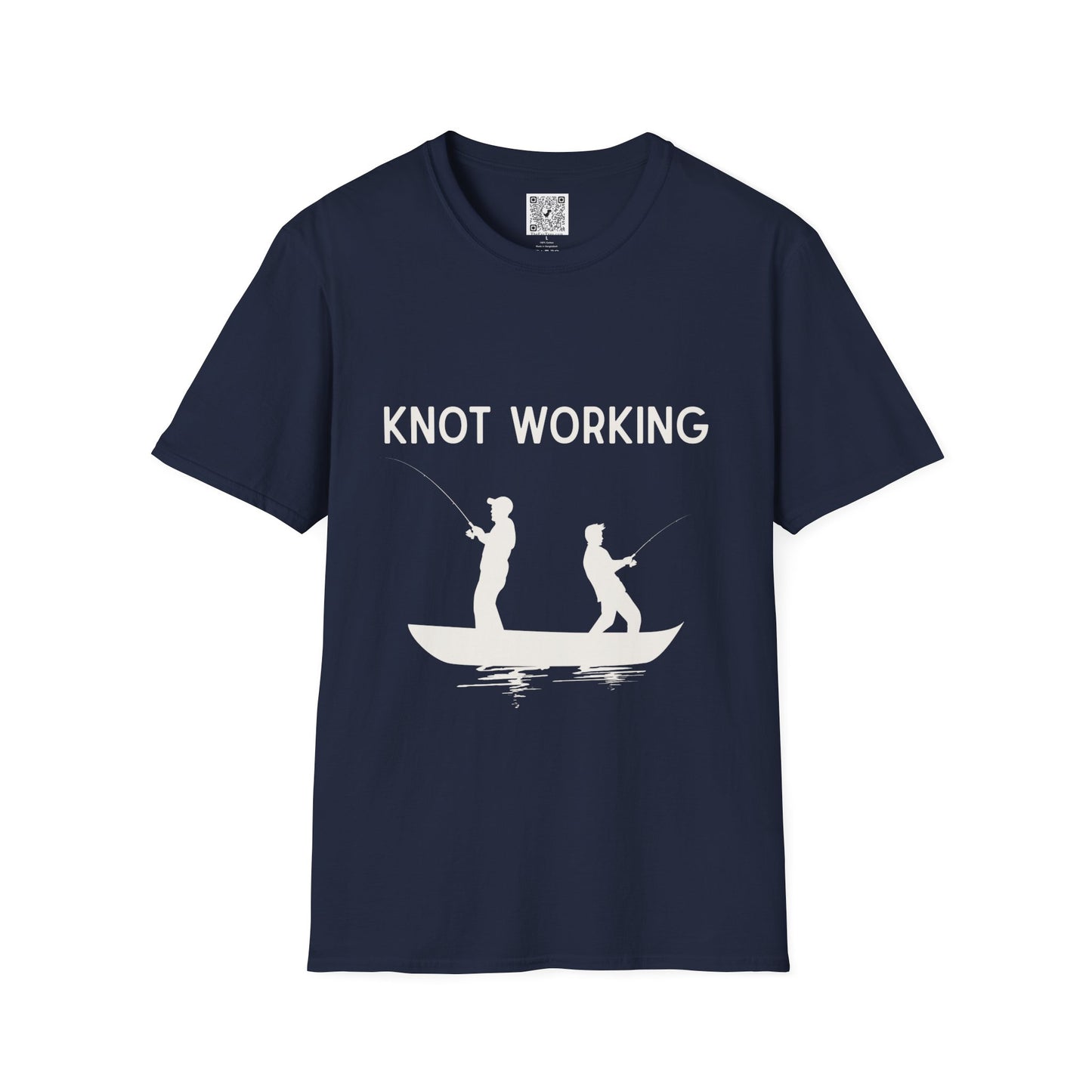 Knot Working Fishing T-Shirt - Punny Tee