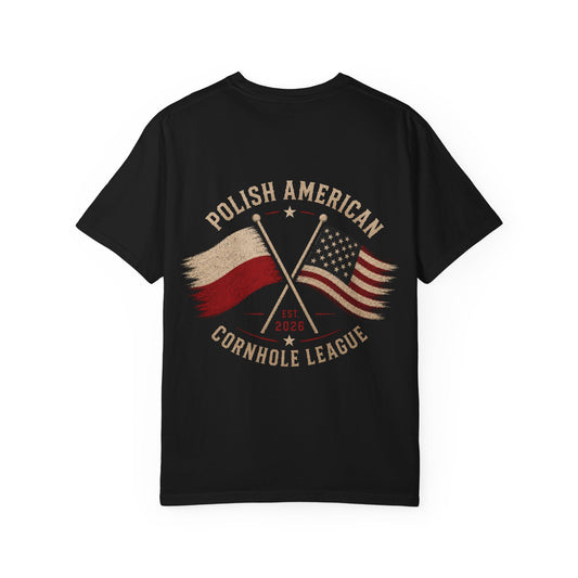 Polish American Cornhole League T-Shirt