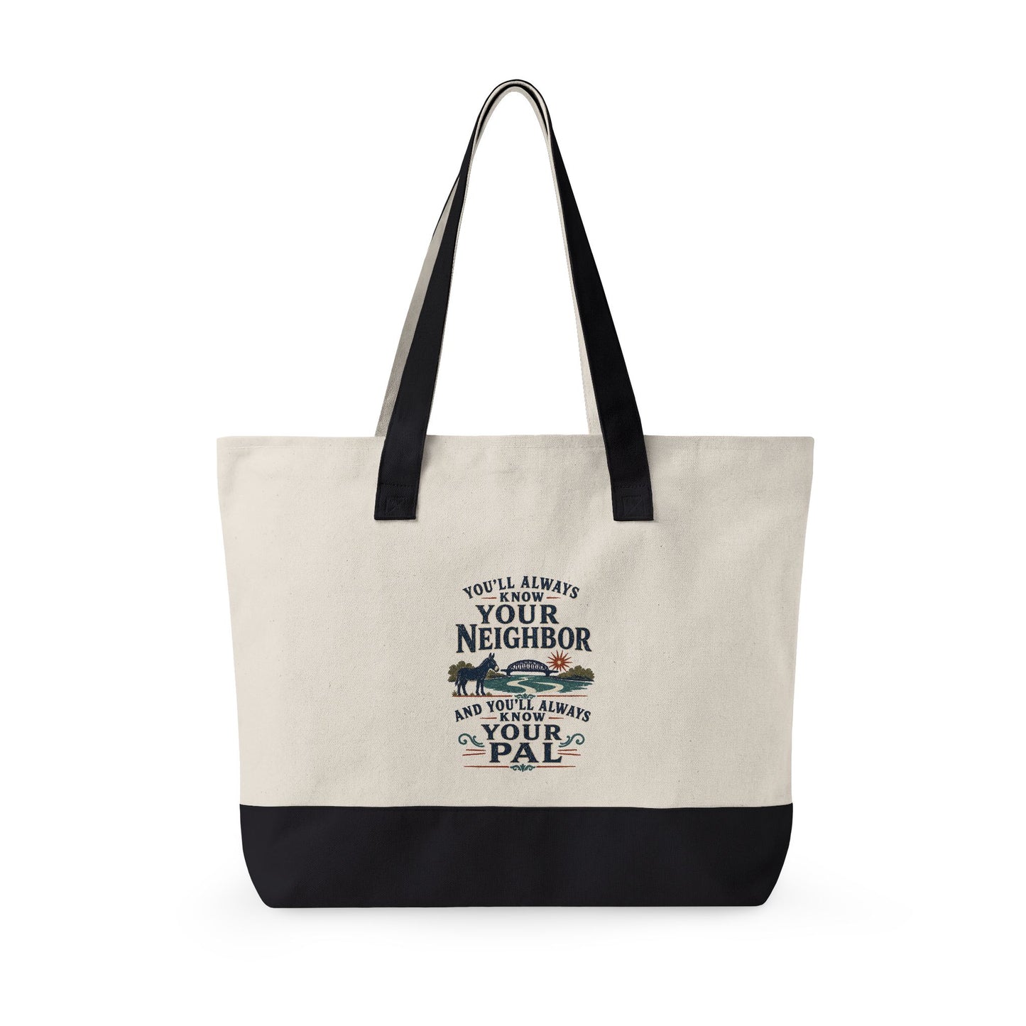 Canvas Tote - Waterford Erie Canal