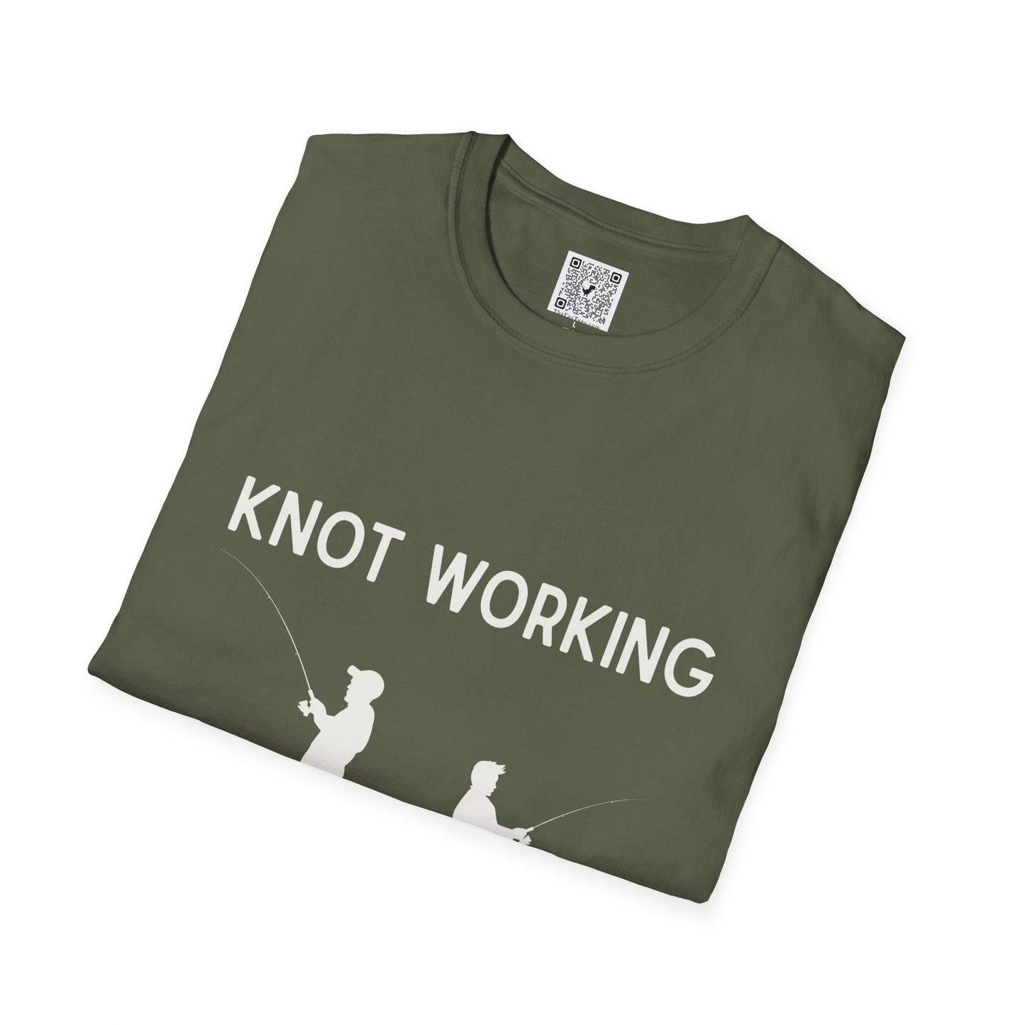 Knot Working Fishing T-Shirt - Punny Tee