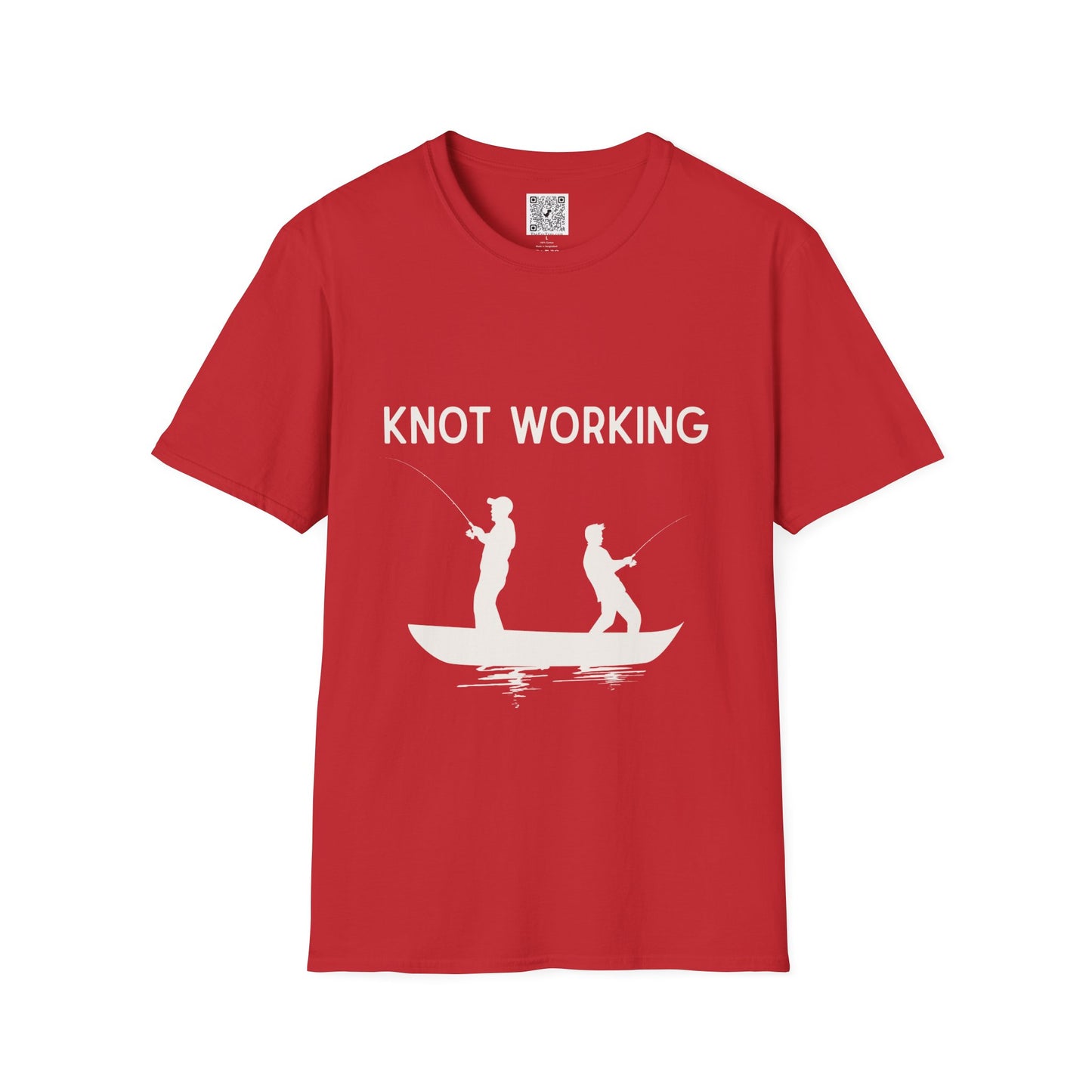 Knot Working Fishing T-Shirt - Punny Tee