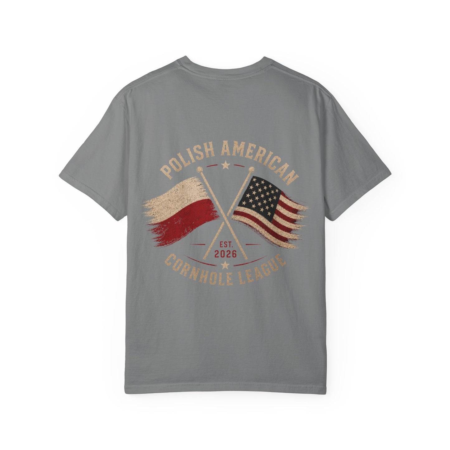 Polish American Cornhole League T-Shirt