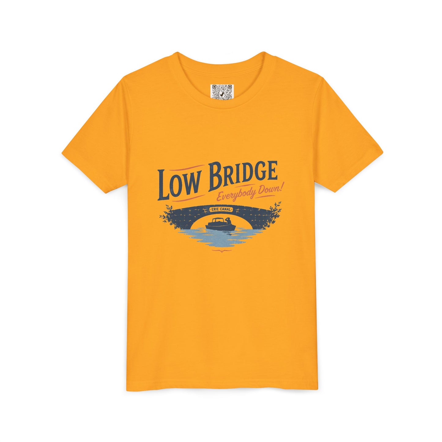 Low Bridge Everybody Down - Erie Canal Youth Tee