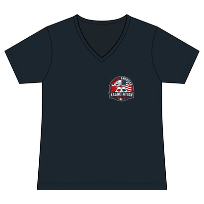 Polish American Cornhole League Women's V-Neck Tee