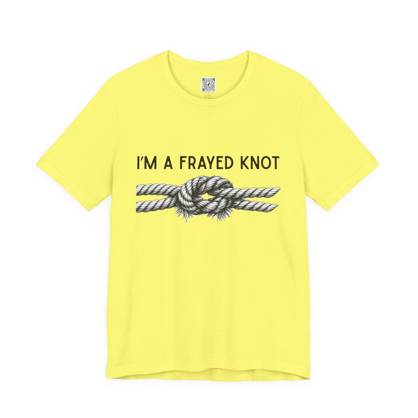 Frayed Knot T-Shirt - Nautical Rope Graphic Tee