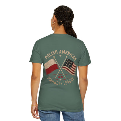 Polish American Cornhole League T-Shirt