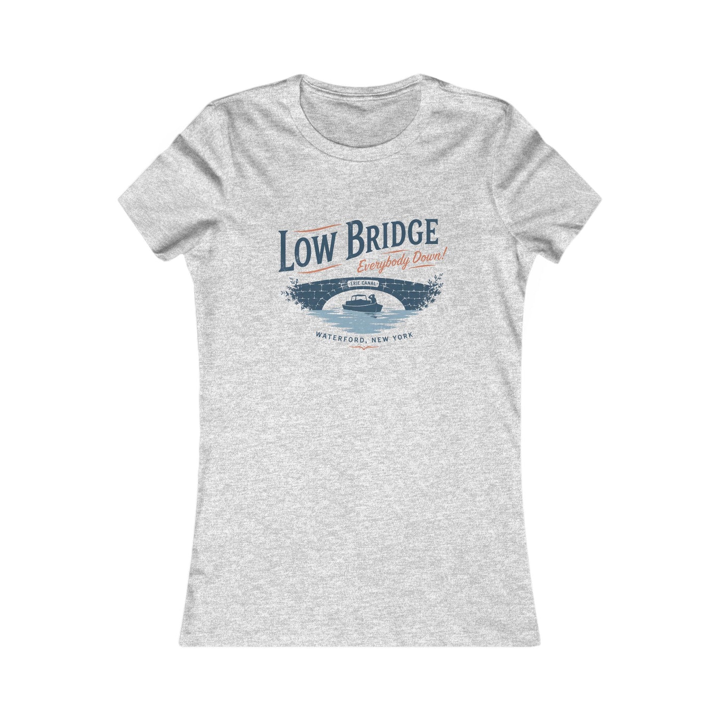 Low Bridge Graphic Tee - Vintage Canal Women's T-Shirt