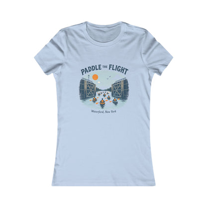 Paddle the Flight Women’s Tee -  Kayaking Graphic Shirt