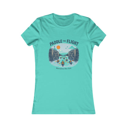 Paddle the Flight Women’s Tee -  Kayaking Graphic Shirt