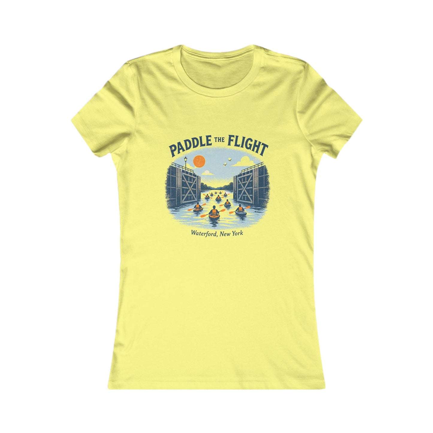 Paddle the Flight Women’s Tee -  Kayaking Graphic Shirt