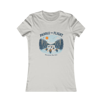 Paddle the Flight Women’s Tee -  Kayaking Graphic Shirt