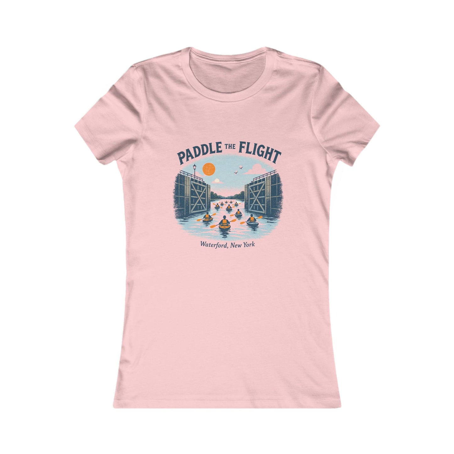 Paddle the Flight Women’s Tee -  Kayaking Graphic Shirt