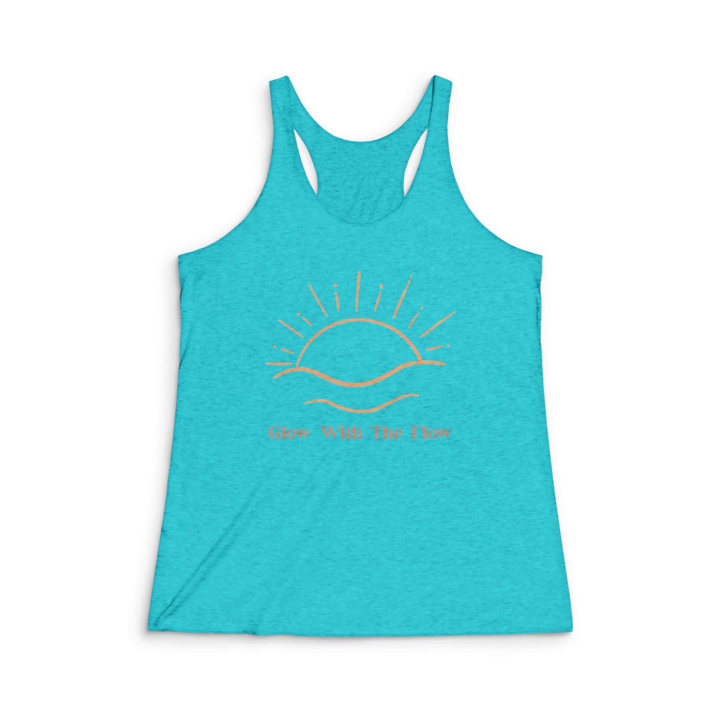 Racerback Tank - "Glow with the Flow"