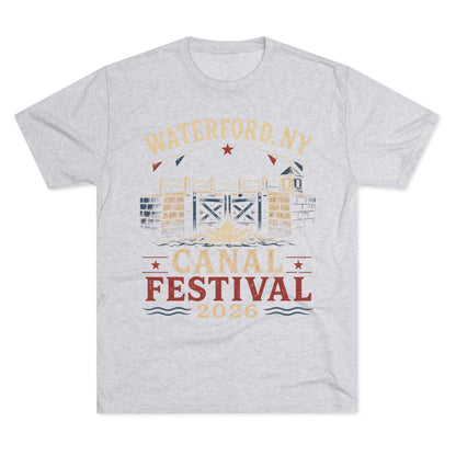 Canal Festival T‑Shirt — Waterford NY 2026 Vintage Canal Lock Tee