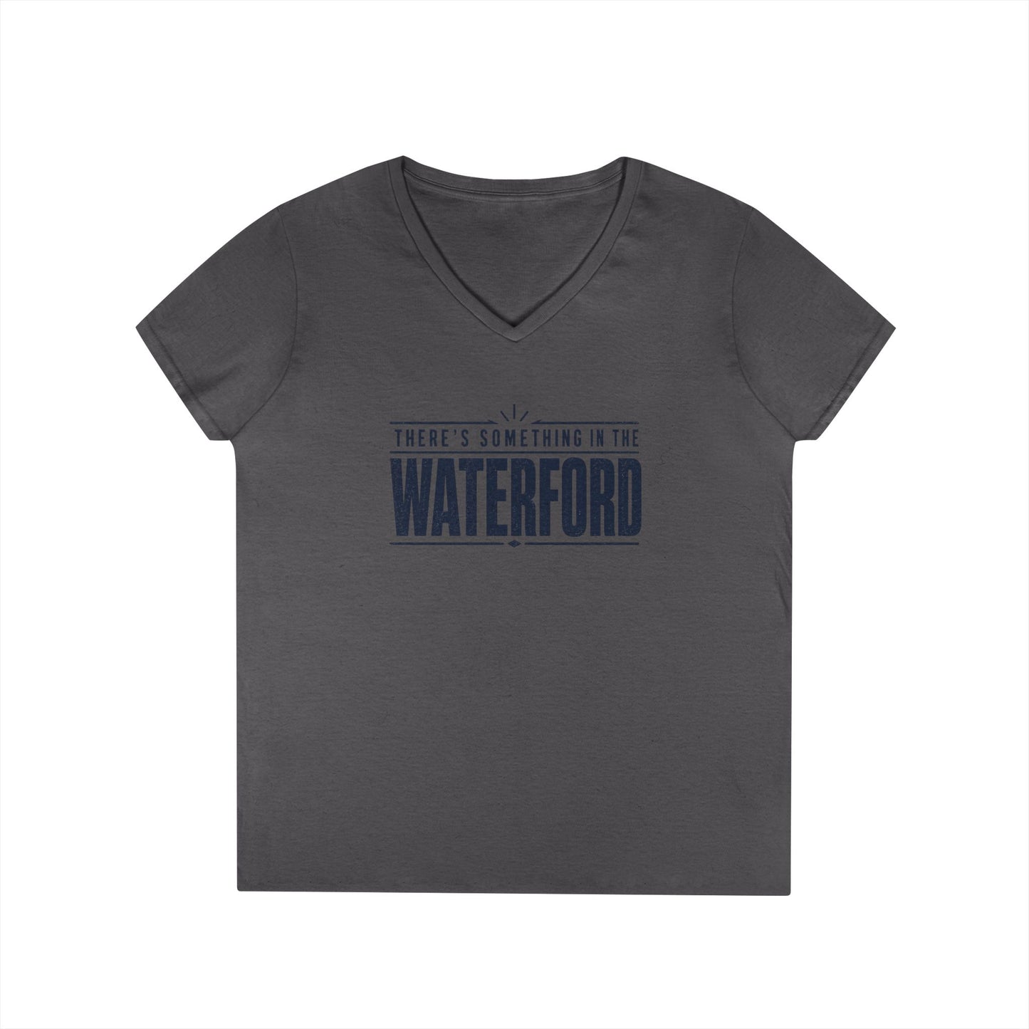 There's Something in the Waterford V-Neck T-Shirt — Women's Local Pride Tee